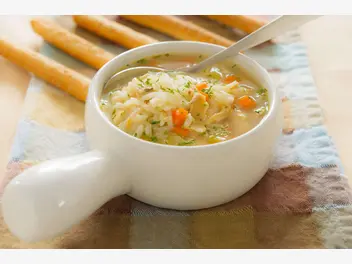 Ilustracja przepisu na: zupa ryżanka