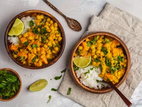 Przepis: curry z batatem