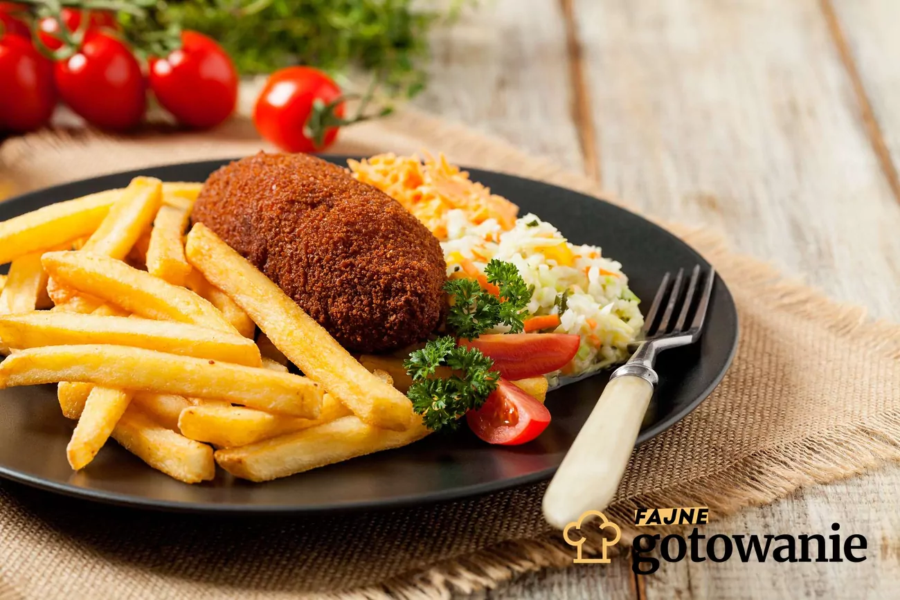 Kotlet De Volaille Z Serem I Pieczarkami