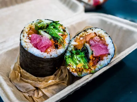 Przepis: sushi burrito