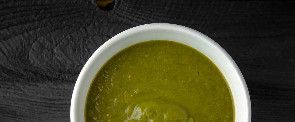zupa krem z soczewicy zielonej