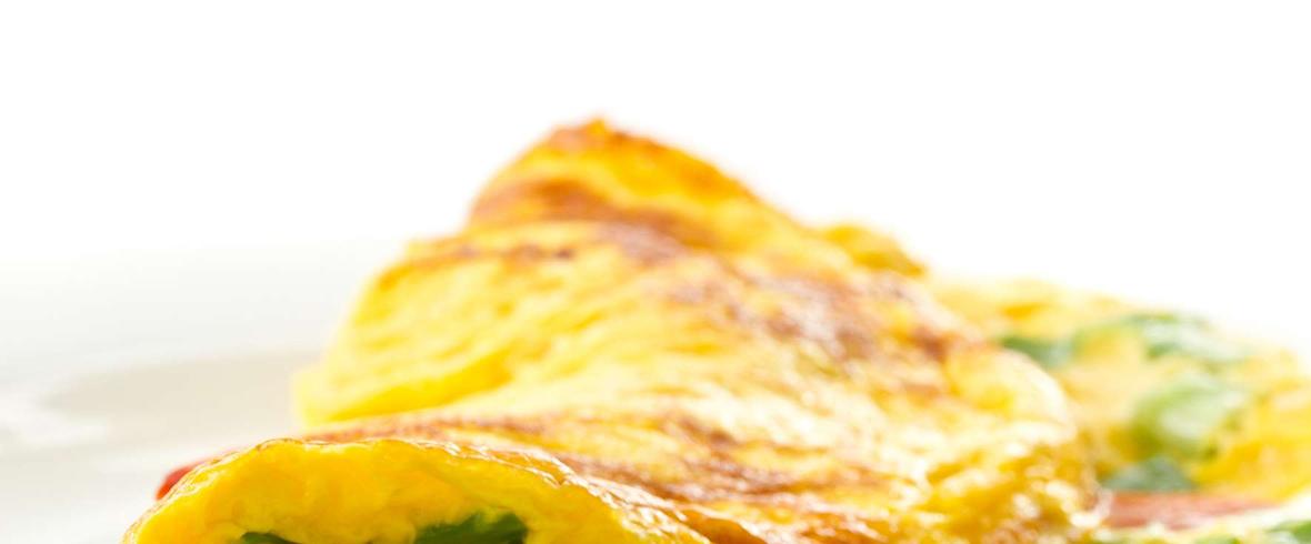 omlet z żółtek