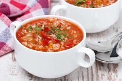 Zupa pomidorowa z soku pomidorowego