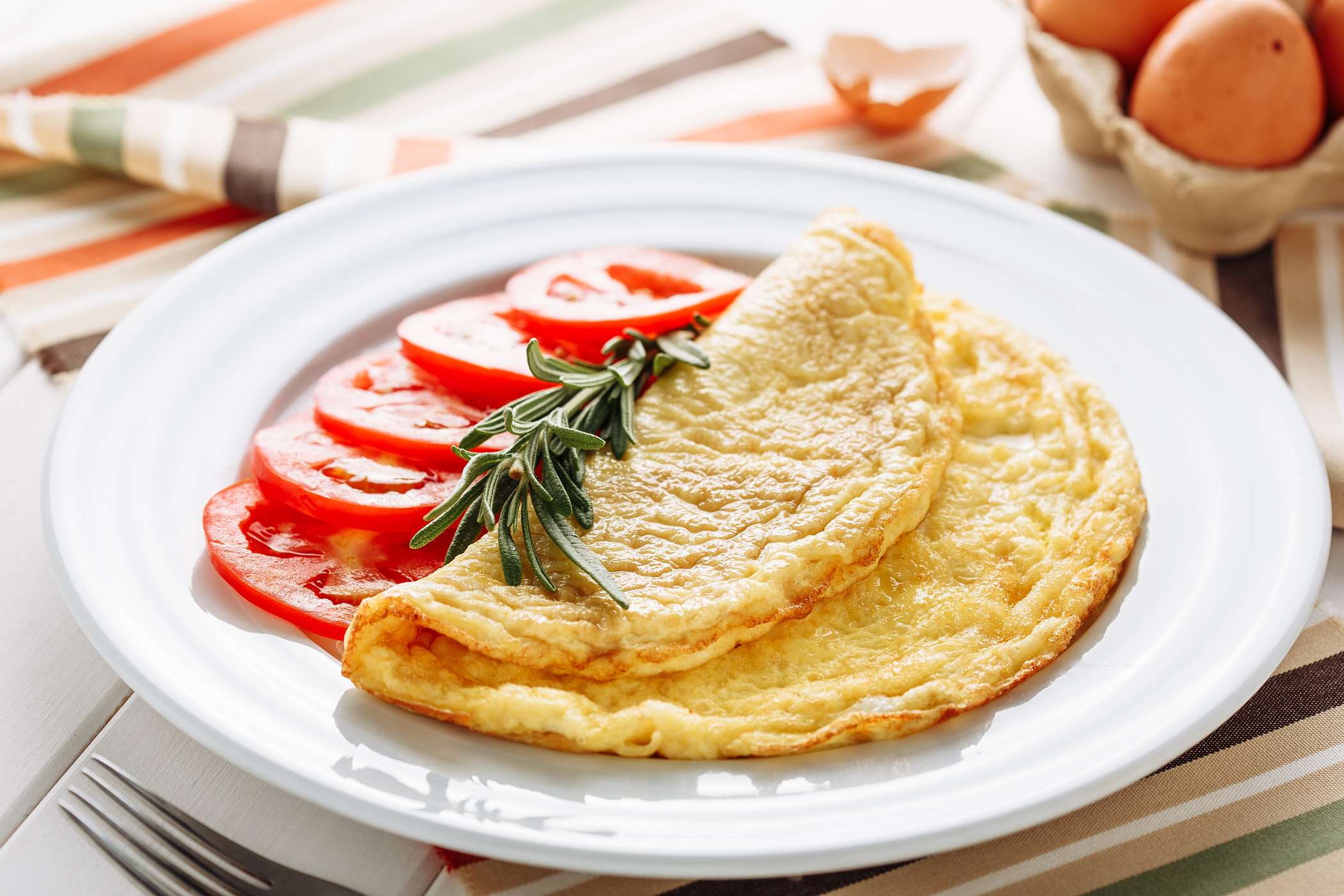 Omlet przepis na FajneGotowanie.pl