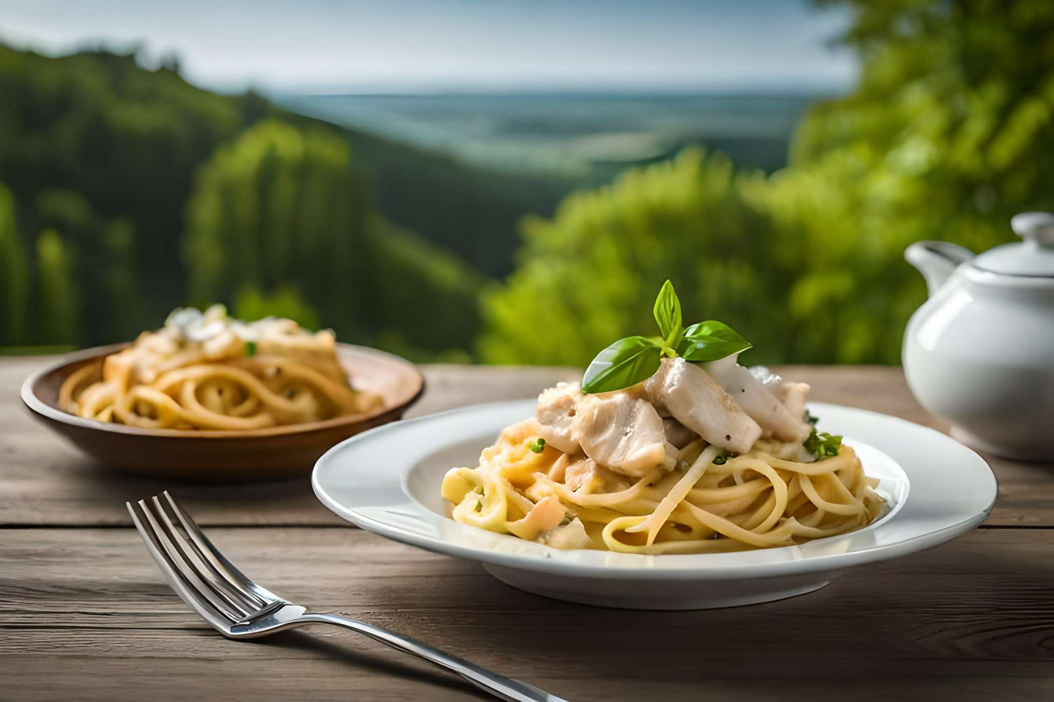 Carbonara z kurczakiem przepis na FajneGotowanie.pl