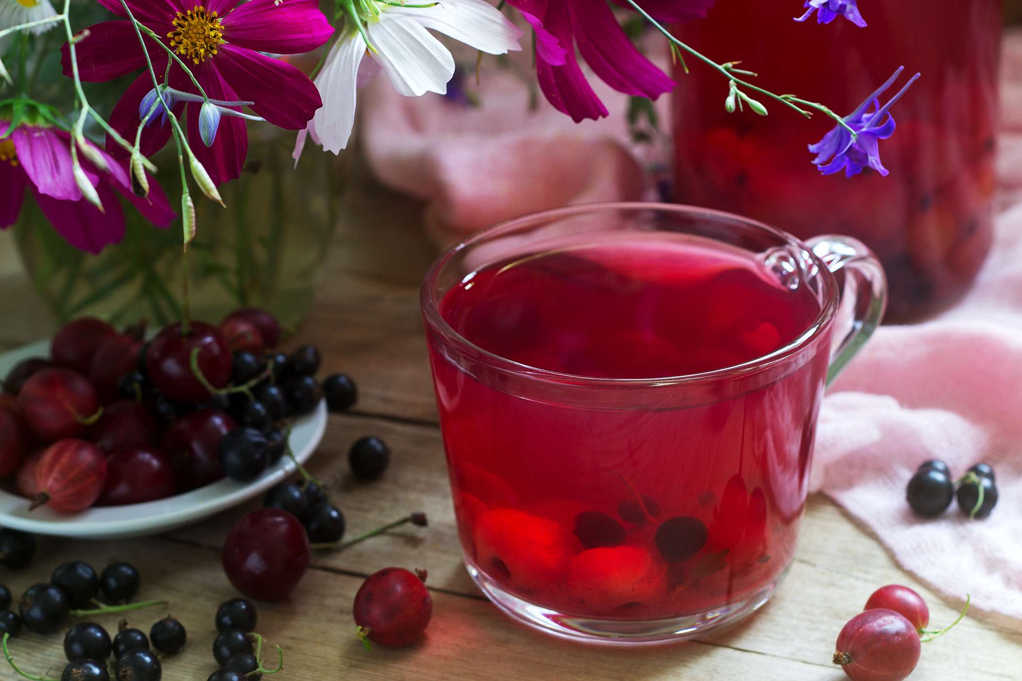 Kompot Z Jag D Przepis Na Fajnegotowanie Pl